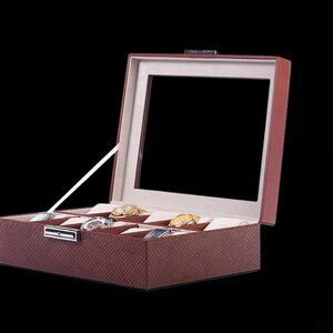 Orbita 10 Roma Watch Winder in Lizard Color